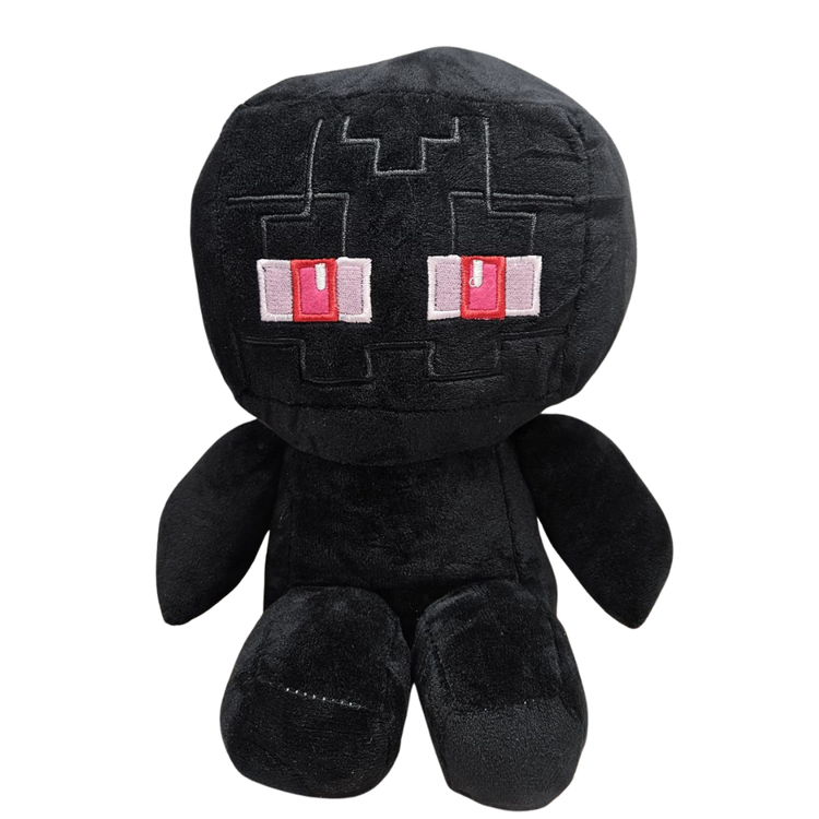 Minecraft Enderman plush stuffed toy by Jay Franco, soft and cuddly Enderman character from the Minecraft game.