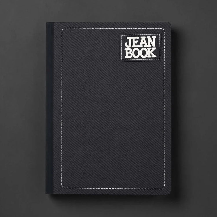 Set of colorful Jean Book notebooks from Farmacias Savia, featuring various vibrant cover designs and pages.