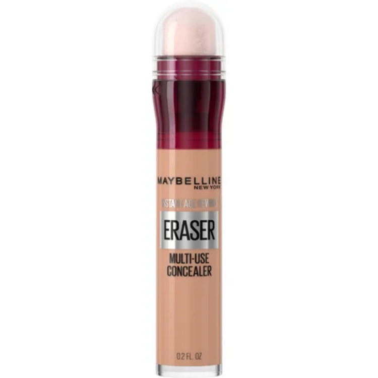 Maybelline Instant Age Rewind Eraser Concealer in 140 Honey, makeup product for dark circles and skin imperfections.