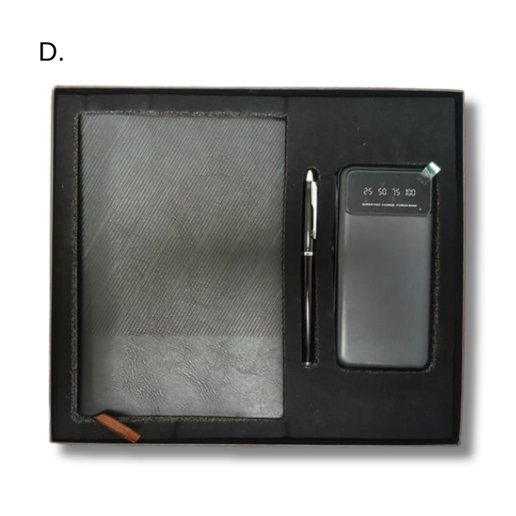 Set de regalo para hombre de Farmacias Savia, incluye productos de cuidado personal y accesorios en una elegante caja.