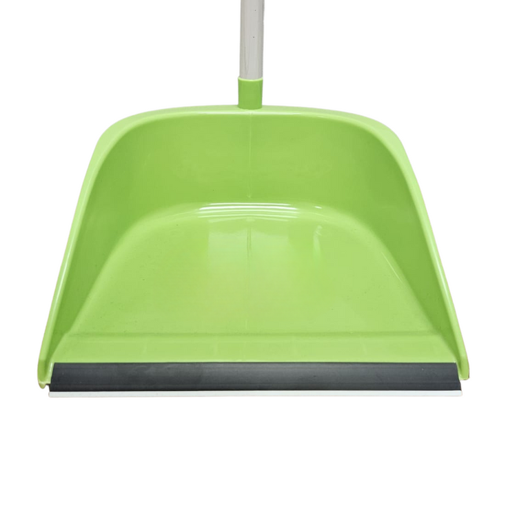 Blue handheld dustpan from Farmacias Savia, model AA2024-11-0263, designed for easy household cleaning.