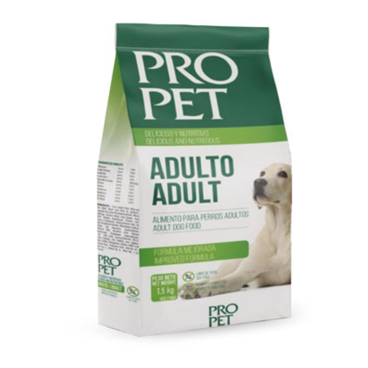 Pro Pet Adult Dry Dog Food by Farmacias Savia in 3.3 lbs, healthy dry kibble for adult dogs, high-quality pet nutrition