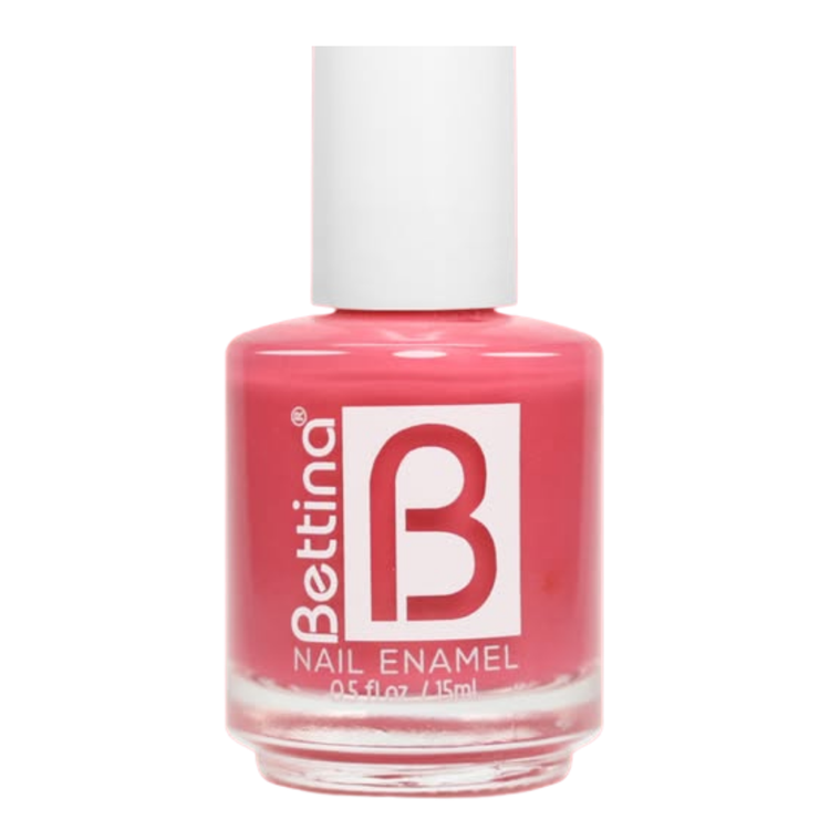 Farmacias Savia Bettina Nail Polish Flower 0.5oz, vibrant colorful nail polish bottle with floral design on the label.
