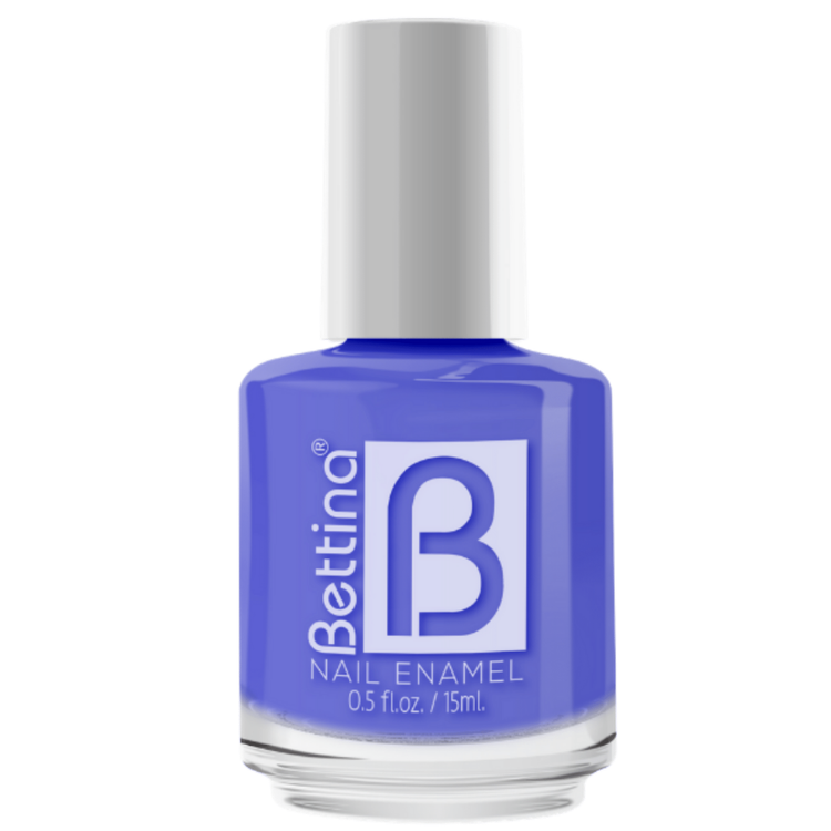 Bettina Innovate 1432 nail polish bottle from Farmacias Savia, 0.5oz, with vibrant purple shade and sleek packaging.
