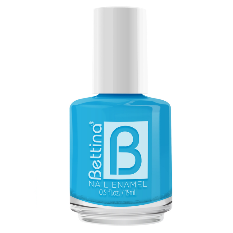 Bottle of Esmalte Bettina N. Ballon 1521 nail polish, 0.5oz from Farmacias Savia, with vibrant pink color and glossy finish.