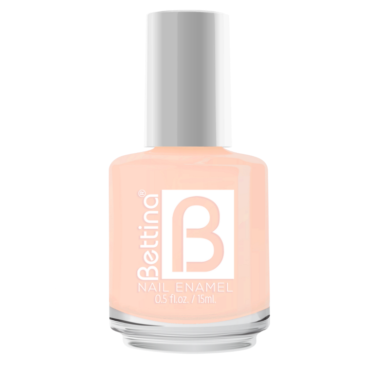 Bright neon pink nail polish bottle of Esmalte Bettina Neon Meringue from Farmacias Savia, with the product label visible.