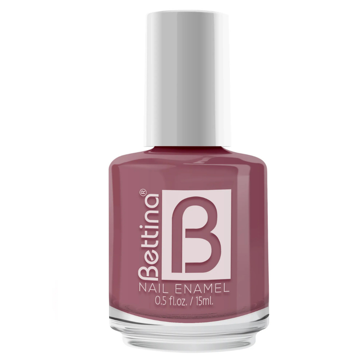 Esmalte Bettina Integrity nail polish in 0.5oz bottle, cosmetic product with colorful label, by Farmacias Savia.