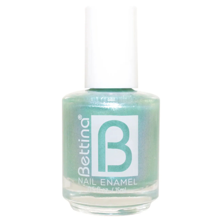 Esmalte Bettina Mar 1586 nail polish by Farmacias Savia in 0.5oz bottle, with vibrant pink color and glossy finish.