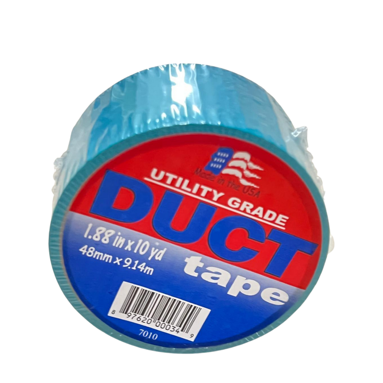 Silver Nashua utility grade duct tape, 1.89 inch by 60 yards, used for repairs and sealing in ferreteria and tools applications.