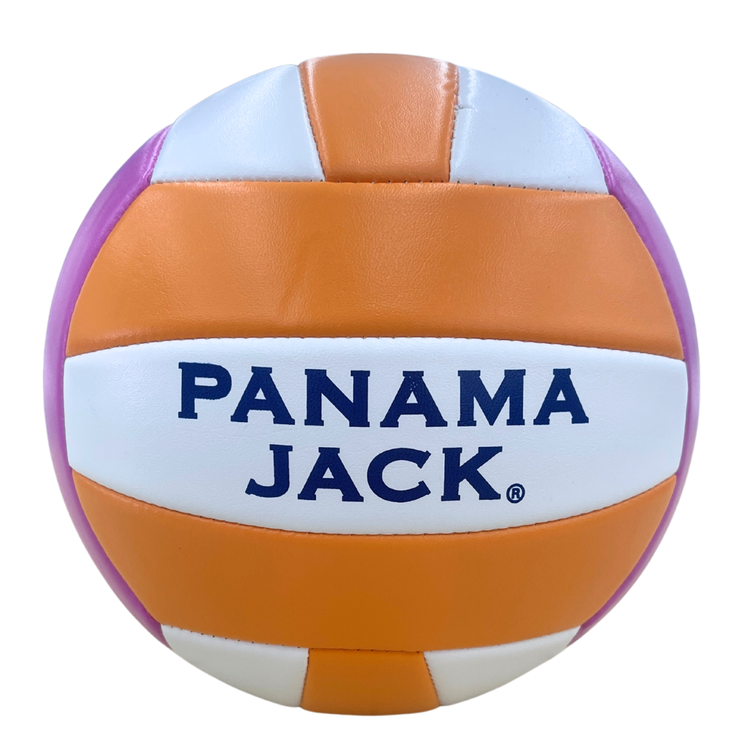 Panama Jack volleyball from Farmacias Savia, featuring a colorful design and standard size for indoor and outdoor play.