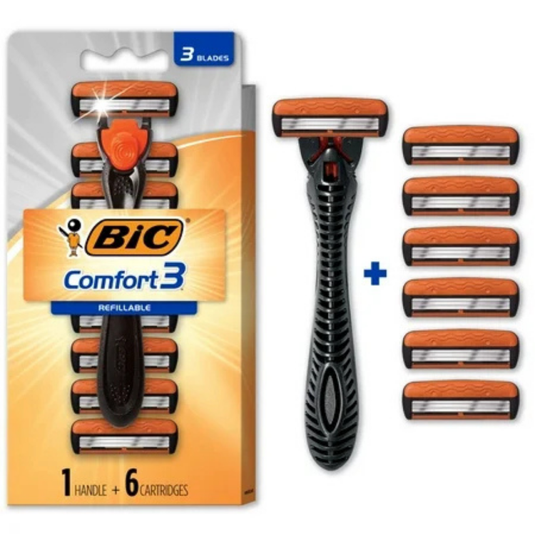 Set of three Personna El Perfilador disposable shapers for precise eyebrow shaping, designed for easy, natural-looking grooming.