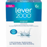 Farmacias Savia Lever 2000 Bar Soap Original Clean pack of 6 bars, showing the soap bars with packaging and branding.