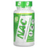 NutraKey NAC 600mg capsules, dietary supplement with amino acids and BCAA, 60 capsules for immune support and recovery.