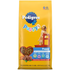 Pedigree Puppy Growth & Protection steak and vegetable dry dog food bag for puppies, 3.5lbs, with images of dog food and ingredients