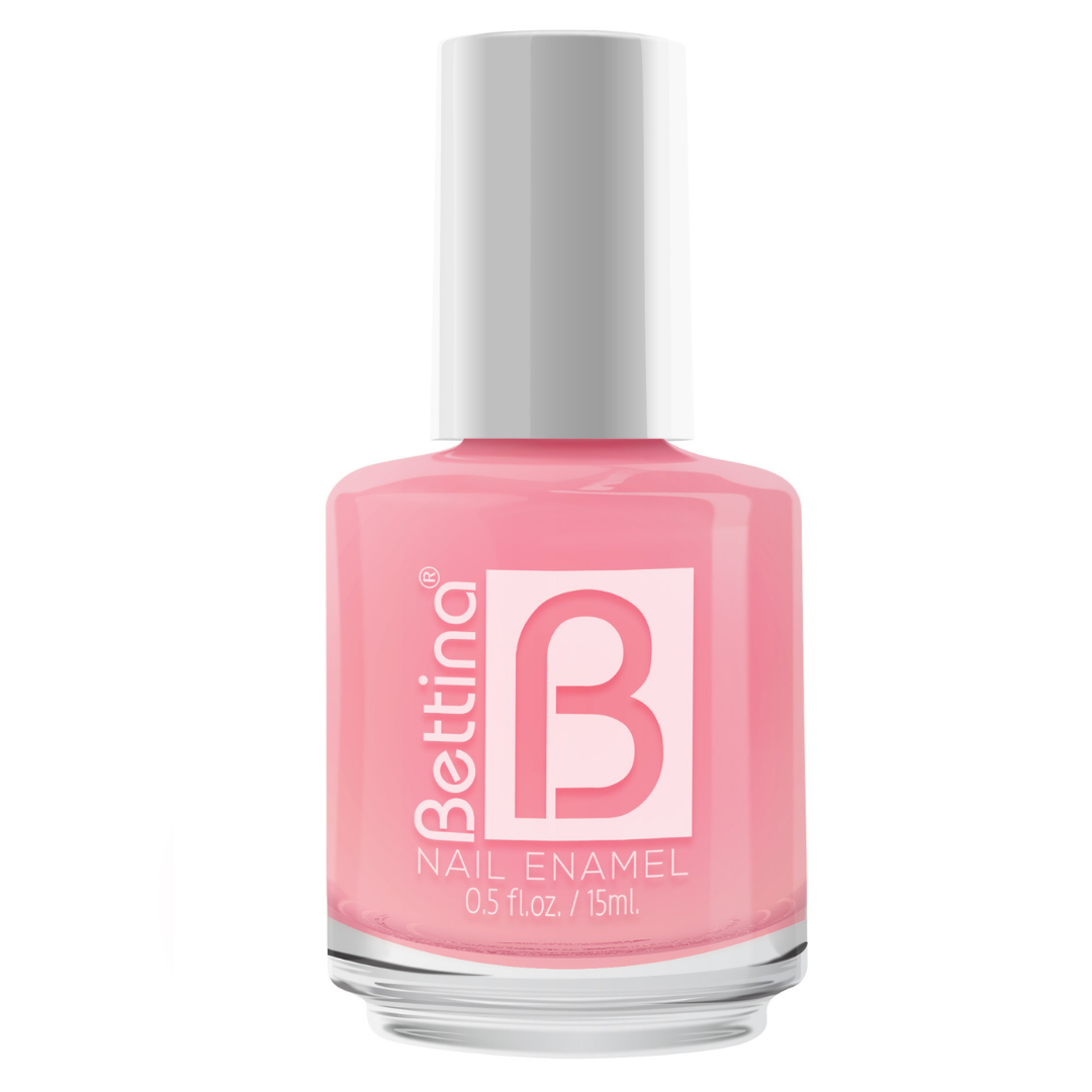 Bettina French 3 nail polish set in a box, by Farmacias Savia, showing three pastel-colored nail polish bottles.