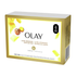 Four Olay Shea Butter and Niacinamide Beauty Bars in packaging, featuring creamy soap bars designed for skin nourishment.