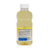 Vegetal soy oil bottle for cooking, frying, and baking by Goya, 16 fl oz, displayed on a kitchen countertop.