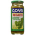 Recaito base GOYA de Culantro con Cebolla y Ajo in 12 oz jar, showing fresh herbs and ingredients on the label.