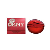 DKNY Be Tempted Eau De Parfum 3.4oz bottle with sleek design, showcasing the fragrance for women.