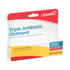 Triples Antibiotic First Aid Ointment by Farmacias Savia in a 0.5 oz tube, used for minor cuts and skin infections.