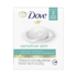Two bars of Dove Sensitive Skin Soap, 3.75 oz each, gentle cleansing soap for sensitive skin, from Farmacias Savia.