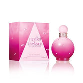 Britney Spears Candied Fantasy perfume spray in 3.3 oz bottle, featuring a colorful, decorative design for women.