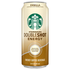 Starbucks Doubleshot Energy Coffee Hazelnut in 15 oz can, featuring a brown and beige label with Starbucks branding.