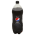 Pepsi Black Zero Sugar Cola Soda 1.75L bottle with label and cap, displayed on a plain background.