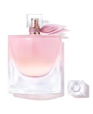 Lancome La Vie Est Belle Vanille Nude Eau de Parfum 1.7oz bottle with elegant packaging and floral design.