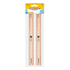 Pack of 2 wooden school rulers from Farmacias Savia, measuring approximately 1.79 meters, ideal for classroom use.