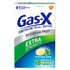 Chewable Gas-X Extra Strength Peppermint tablets in a blister pack, 18-count, by Farmacias Savia, for relief of gas and bloating.
