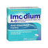 Imodium A-D anti-diarrheal caplets in a 24-count bottle, used for relief of diarrhea, by Farmacias Savia.
