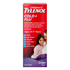 Child cold and flu medicine in grape flavor, Farmacias Savia brand, 4 oz bottle with measuring cap.