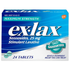 Ex-Lax Maximum Strength stimulant laxative box with 24 pills, showing the product packaging and label details.