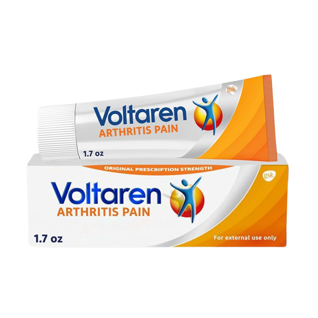 Voltaren Arthritis Pain Relief Gel by Farmacias Savia in a 3.53oz tube, showing the product packaging and label.