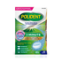 Polident 3-Minute Antibacterial Dental Appliance Cleanser box with 30 tablets for cleaning dentures and dental devices.