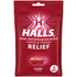 Cherry Halls Relief Garganta cough drops by Farmacias Savia, 30 count, with cherry flavor and soothing throat relief.