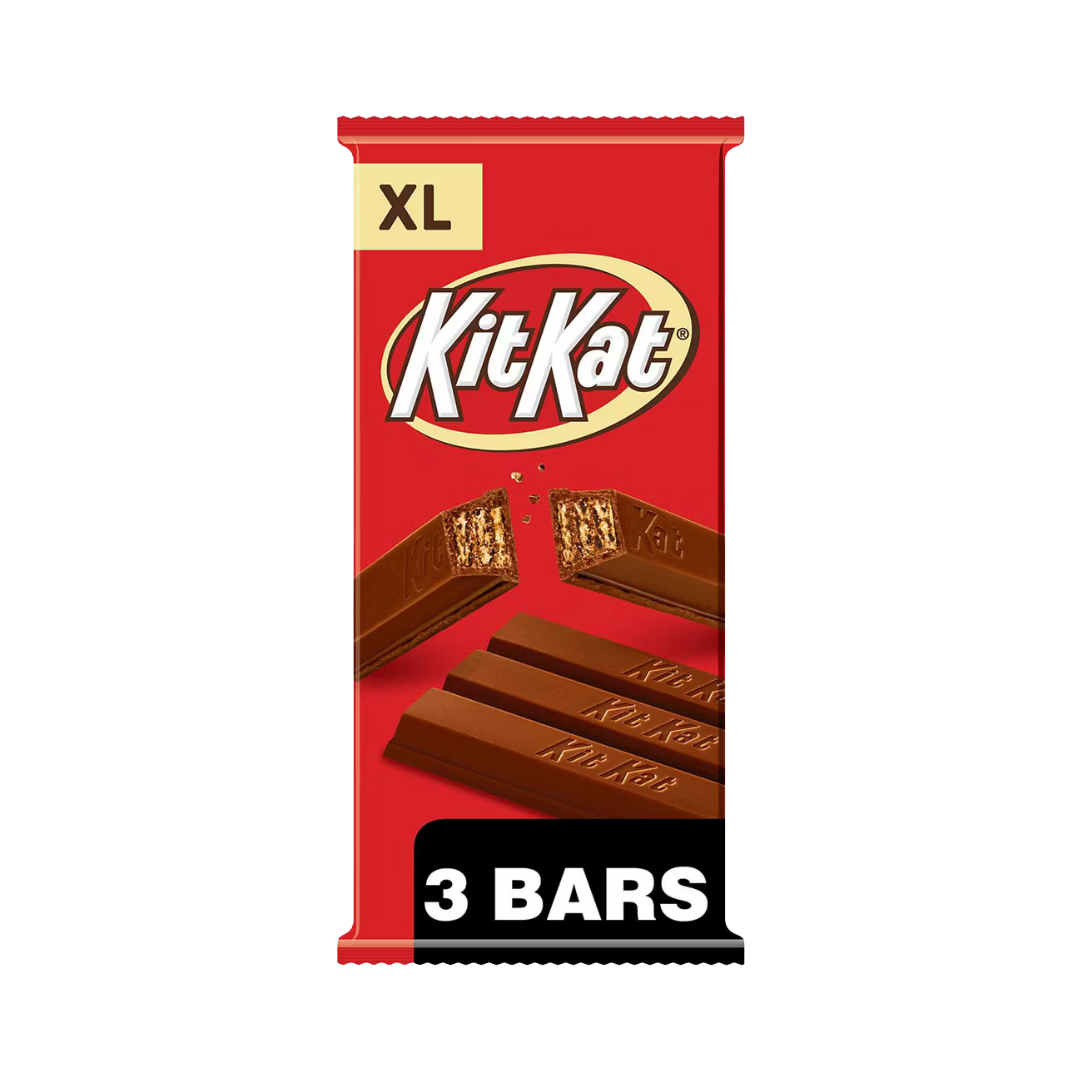 Farmacias Savia Kit Kat Milk Chocolate Wafer XL candy bar, 4.5oz, with crispy wafer layers covered in smooth milk chocolate