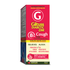 Giltuss Diabetic Cough DM Syrup in a 4oz bottle, OTC medication by Farmacias Savia, showing the labeled bottle with cap.