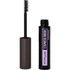 Maybelline Express Brow Fast Sculpt eyebrow gel mascara in black brown, 0.09 fl oz, applied to groomed eyebrows.