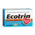 Box of Ecotrin Low Strength 81mg aspirin tablets by Farmacias Savia, showing 45 safety-coated aspirin tablets in blister pack.