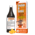 Scott Cod Liver Oil Emulsion with orange flavor in a 6.5 oz bottle, produced by Farmacias Savia.