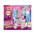 Farmacias Savia Anlily fashion doll with accessories, featuring colorful clothing and playful details for children aged 3 and up.