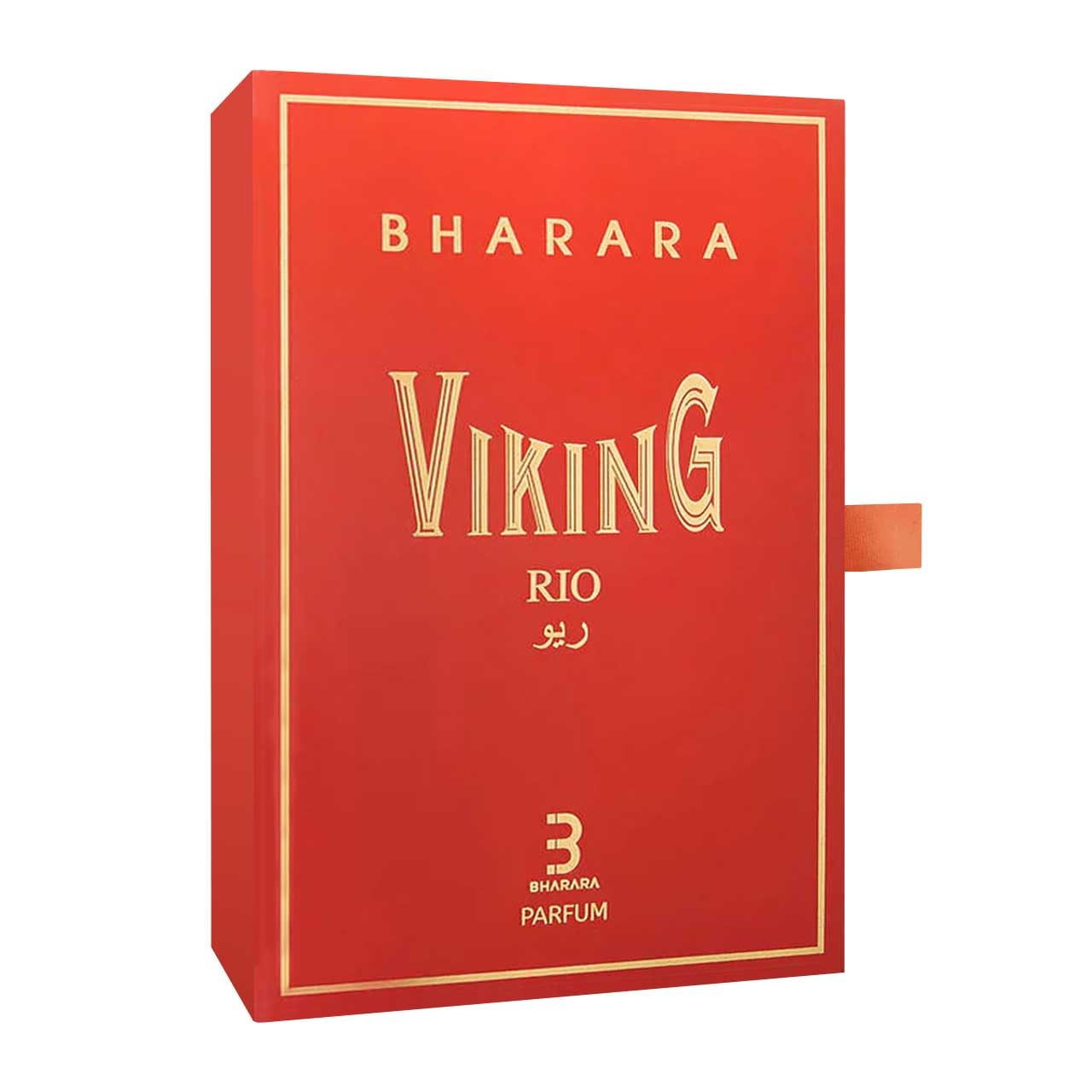 Bharara Unisex Viking Rio perfume bottle by Farmacias Savia, showcasing the 3.4 oz elegant glass container.