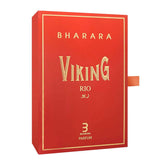 Bharara Unisex Viking Rio perfume bottle by Farmacias Savia, showcasing the 3.4 oz elegant glass container.