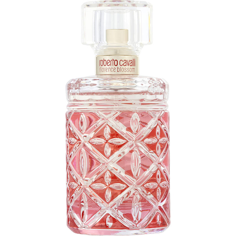 Roberto Cavalli Florence Blossom Eau de Parfum spray for women, 2.5 oz, tester bottle with floral fragrance and elegant packaging