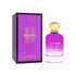 Bharara Blossom Bouquet fragrance for women by Farmacias Savia, 3.4oz, featuring floral perfume bottle with pink and purple accents.