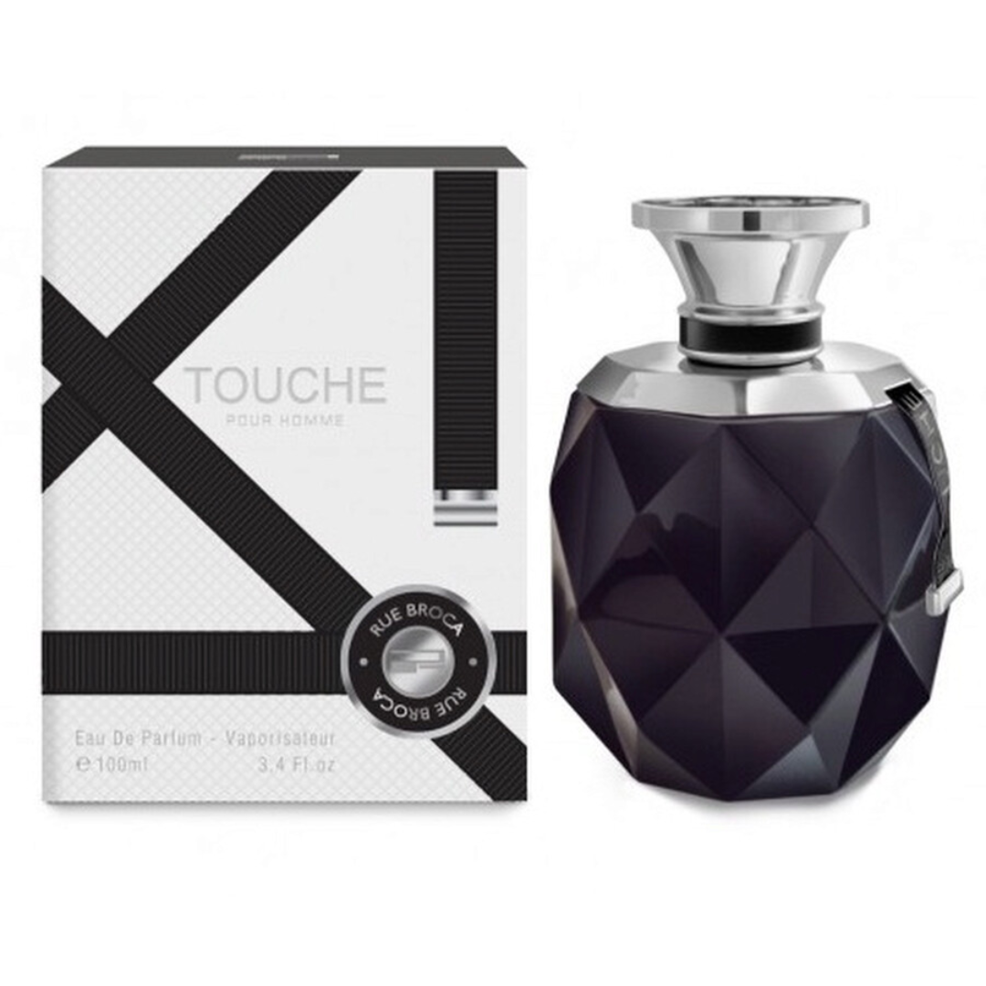 Rue Broca Touche Afnan Eau de Parfum bottle by Farmacias Savia, 3.4oz, with elegant perfume bottle design.