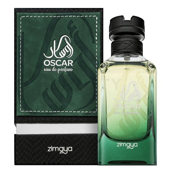Zimaya Oscar unisex Eau de Parfum by Farmacias Savia in 3.4oz bottle, elegant perfume with sophisticated scent.