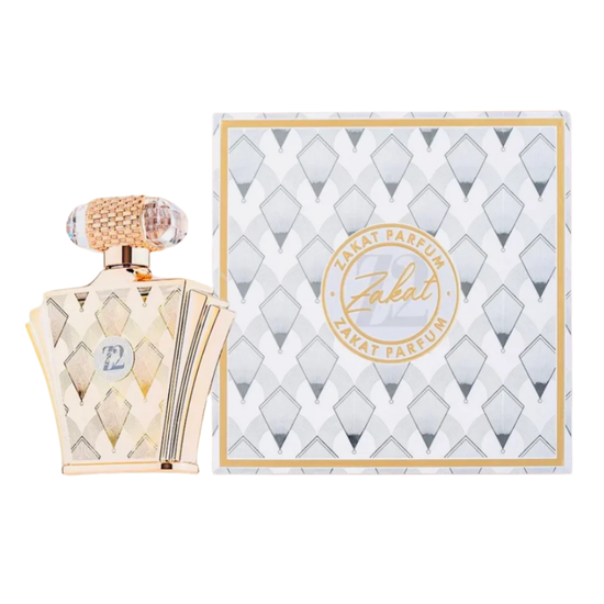 Unisex Zakat Z2 Eau de Parfum spray by Farmacias Savia in 3.4 fl oz bottle, showcasing the perfume bottle with elegant design.